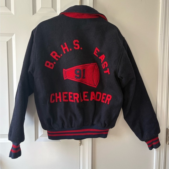 Vintage Jackets & Blazers - Vintage High School Varsity Bomber Jacket
